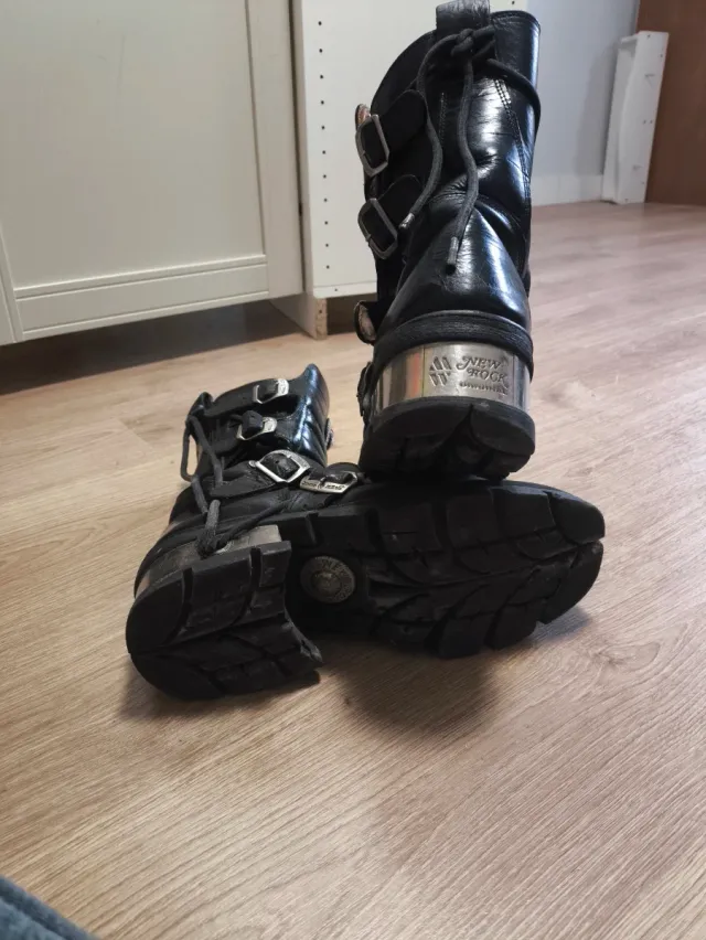 Botas New Rock Negras