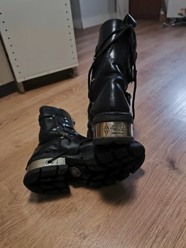 Botas New Rock Negras