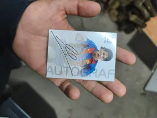 Cromo Messi Firma Barça Campió