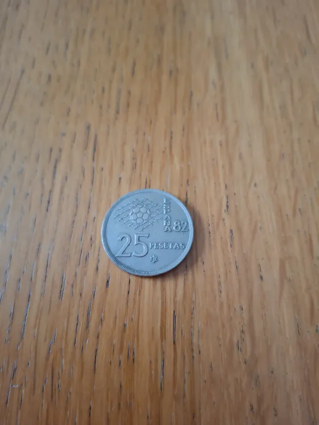 25 Pesetas España 1982