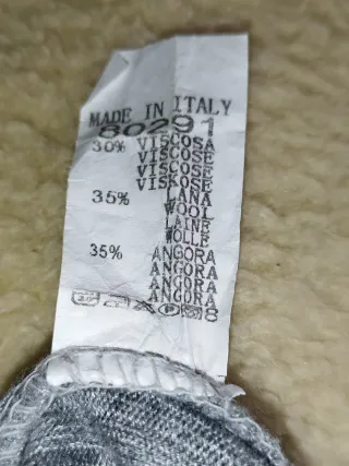 Pantalón Palazzo Gris Italiano Ancho Nuevo