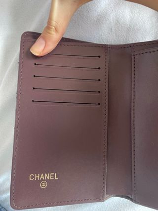 Monedero Chanel negro acolchado