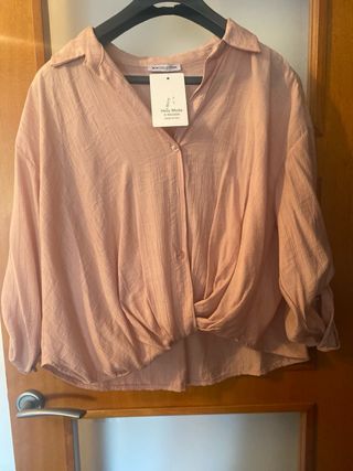 Blusa Heisy Moda Rosa Talla Única