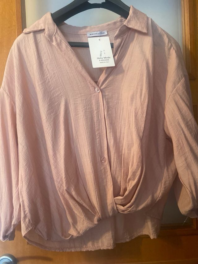 Blusa Heisy Moda Rosa Talla Única