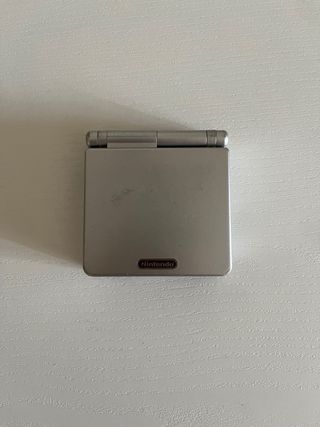 Nintendo Game Boy Advance SP Argento + Giochi