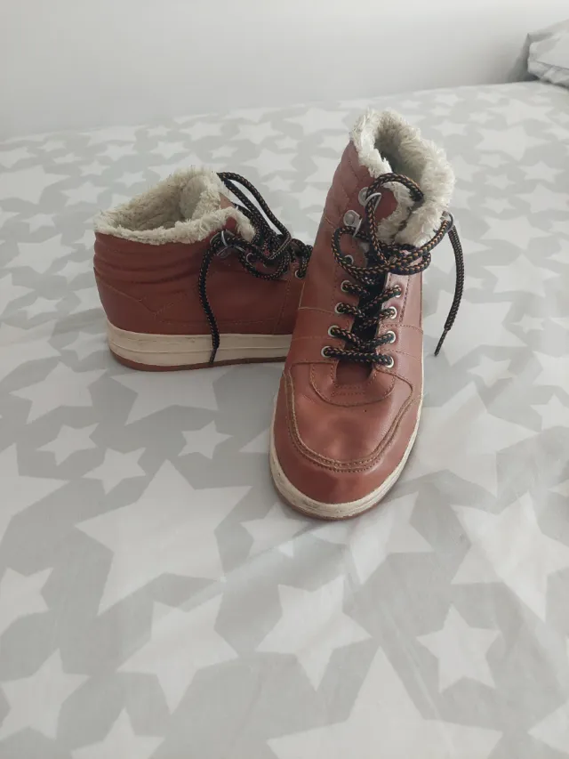 Botas niño marrones talla 36-37