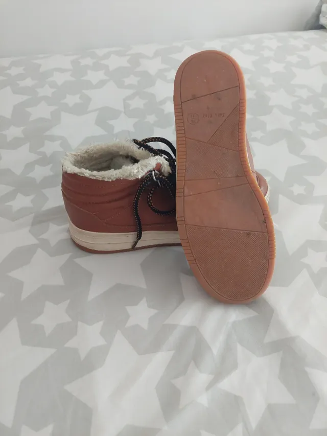 Botas niño marrones talla 36-37