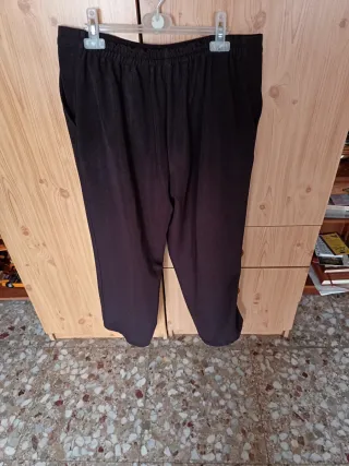 Pantalón marrón mujer