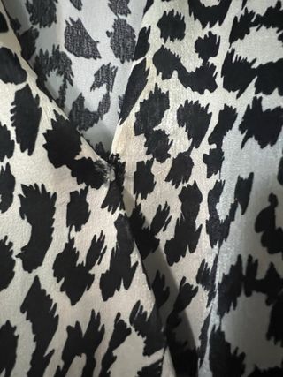 Maglietta Motivi fantasia leopardata