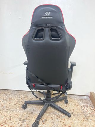 Silla Gaming Negra y Roja