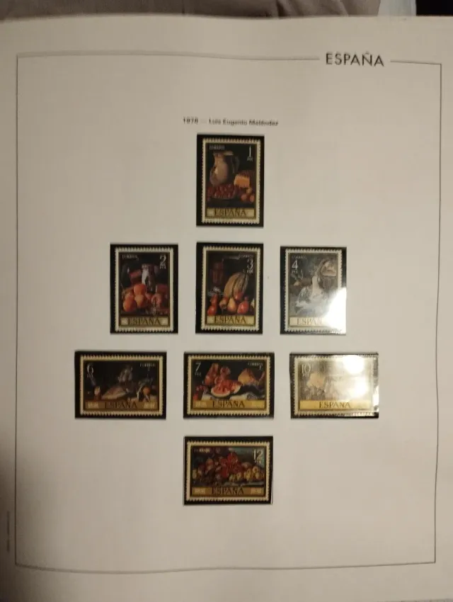Francobolli Spagna 1976