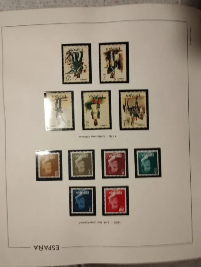 Francobolli Spagna 1976