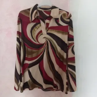 Camicetta vintage donna con stampa