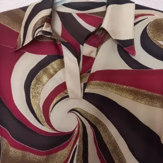 Camicetta vintage donna con stampa