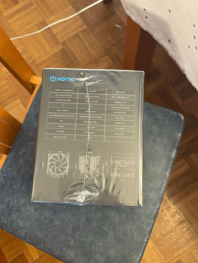 HIDITEC C40 PRO - Refrigerador CPU Alto Rendimient