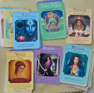 Cartas Oráculo de las Diosas de Doreen Virtue