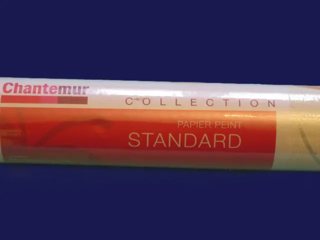 Rollo papel pintado círculos naranja y verde