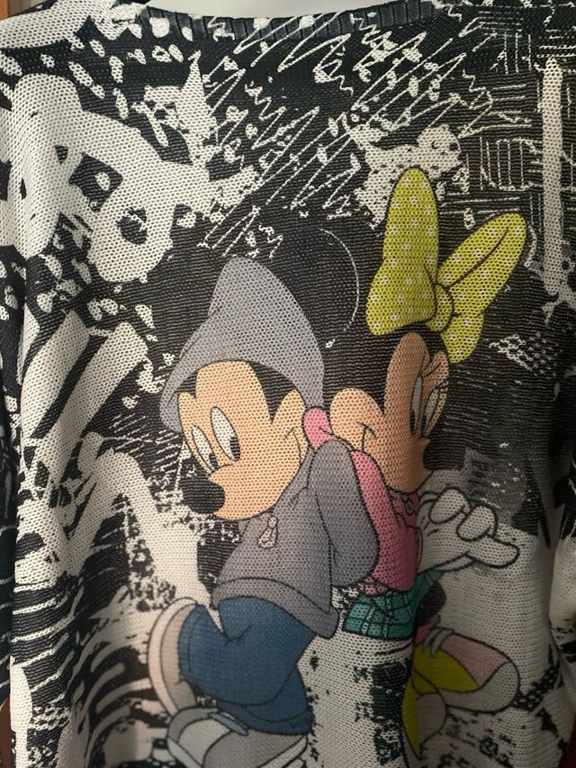 Jersey Mickey y Minnie Disney Talla Única