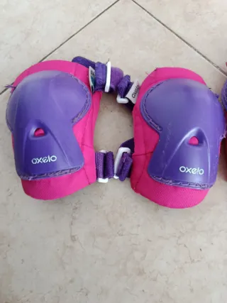 Protecciones Oxelo para patines infantiles