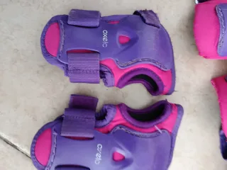 Protecciones Oxelo para patines infantiles