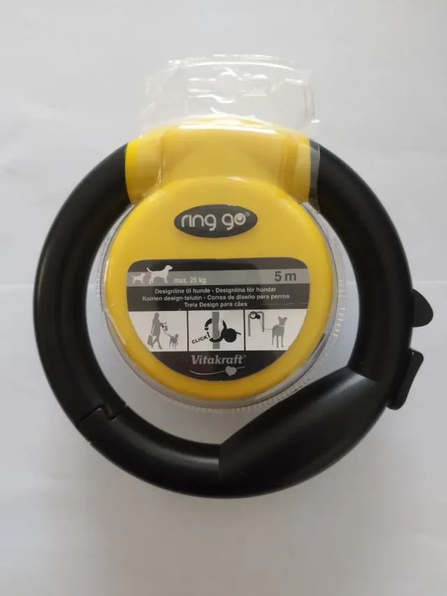 Correa retráctil para perros Ring Go