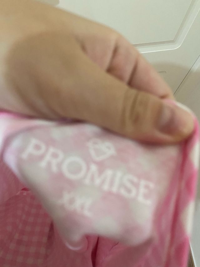 Camisón premamá cuadros rosa o XXL