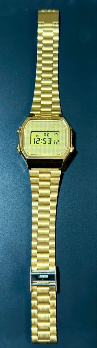 Reloj Casio Dorado Digital