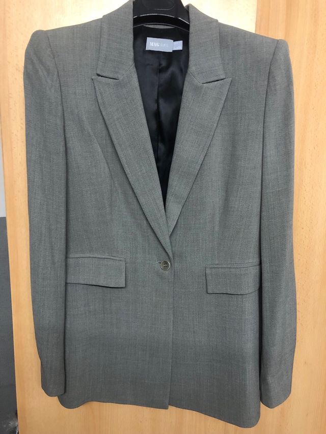 Americana gris Mango Talla M