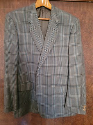 Chaqueta de cuadros para hombre