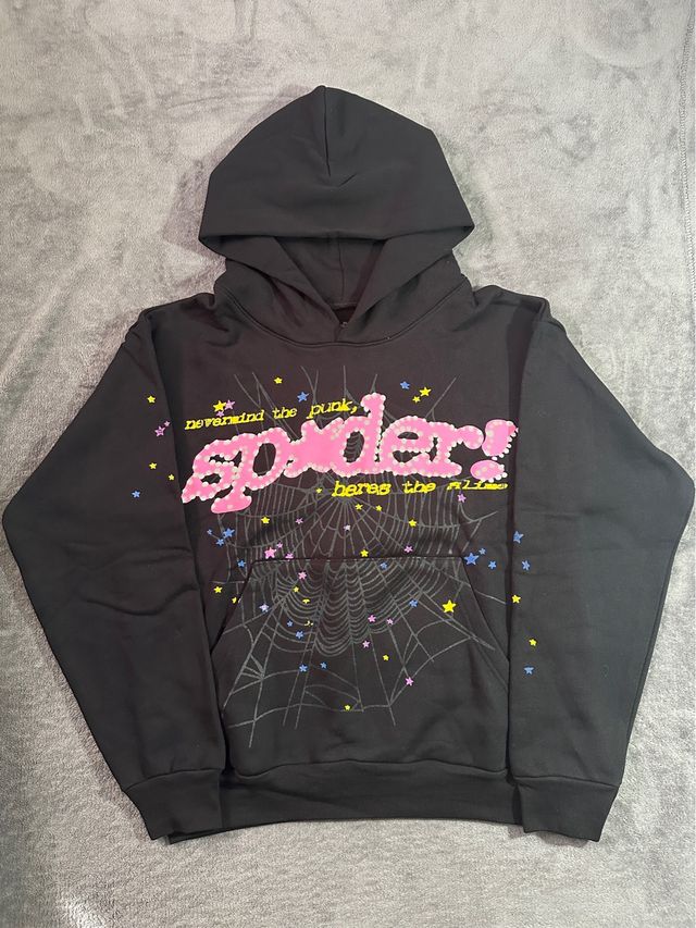 Sudadera Sp5der Negra