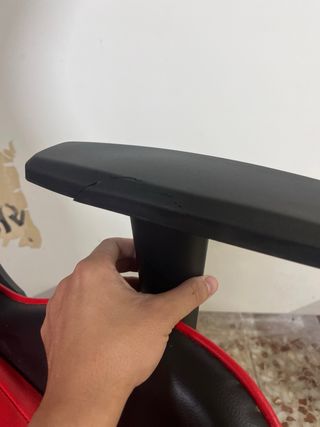 Silla Gaming Newskill Negra y Roja