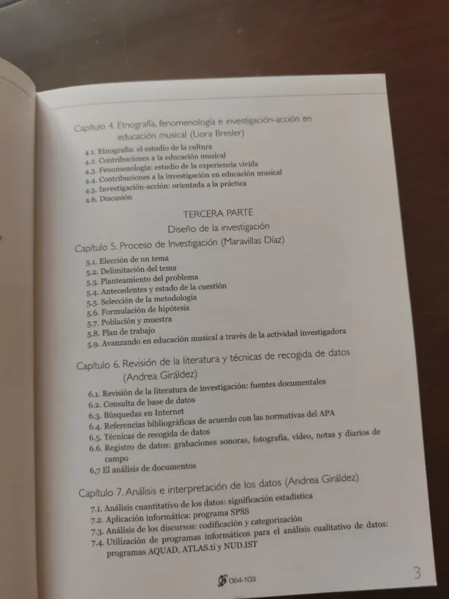 Introducción a la investigacion en educación music