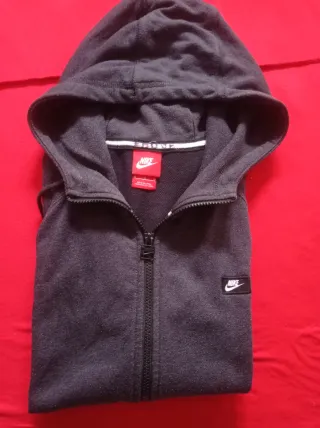 Sudadera Nike Vintage Talla M Gris