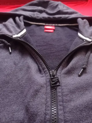 Sudadera Nike Vintage Talla M Gris