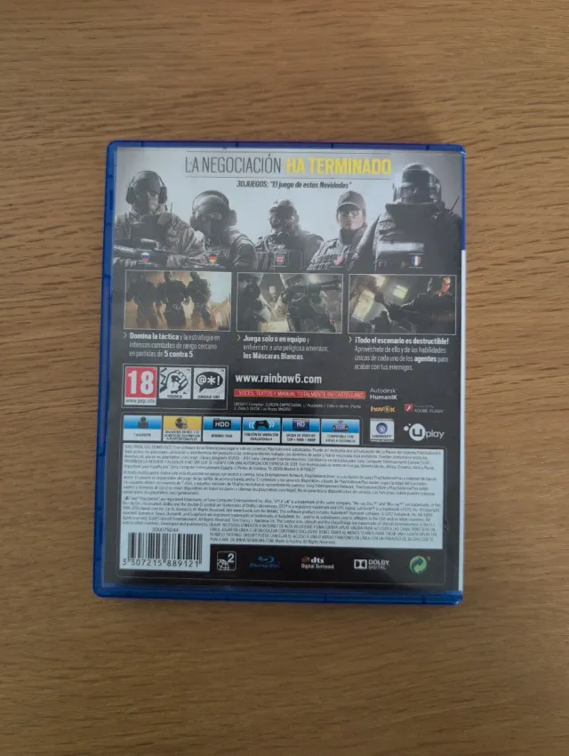 Rainbow Six Siege PS4