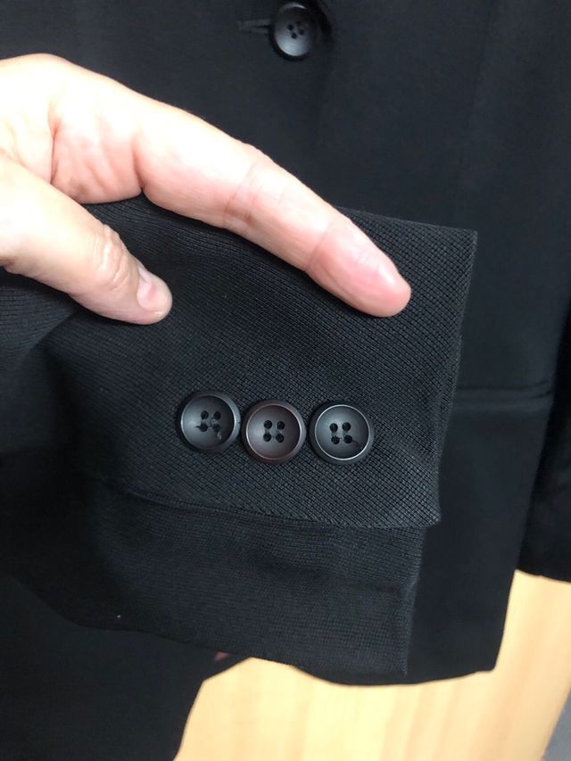 Americana negra elegante