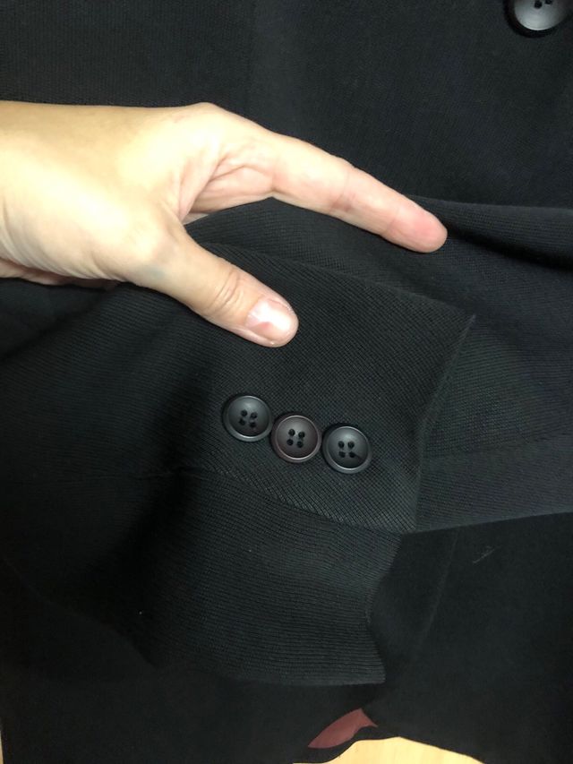 Americana negra elegante