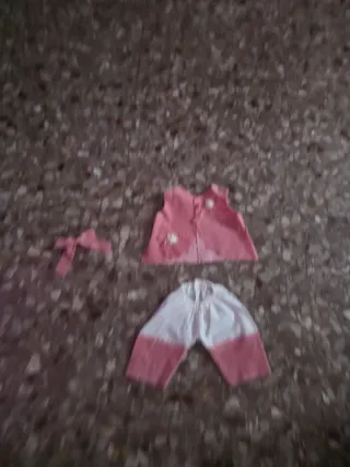 Set vestitino e pantaloni bambola