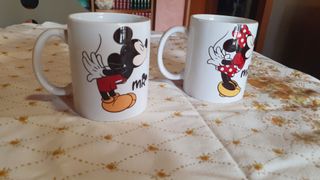 Set 2 Tazze Porcellana Mickey & Minnie