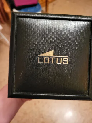 Reloj Lotus Mujer Negro/Plata