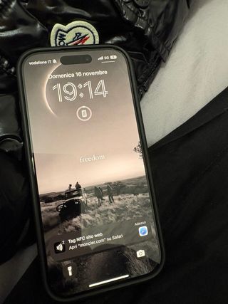 Moncler Maya uomo piumino nero