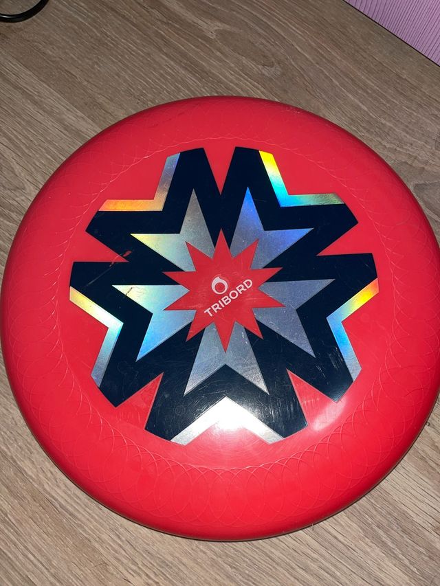 Frisbee Decathlon Rojo