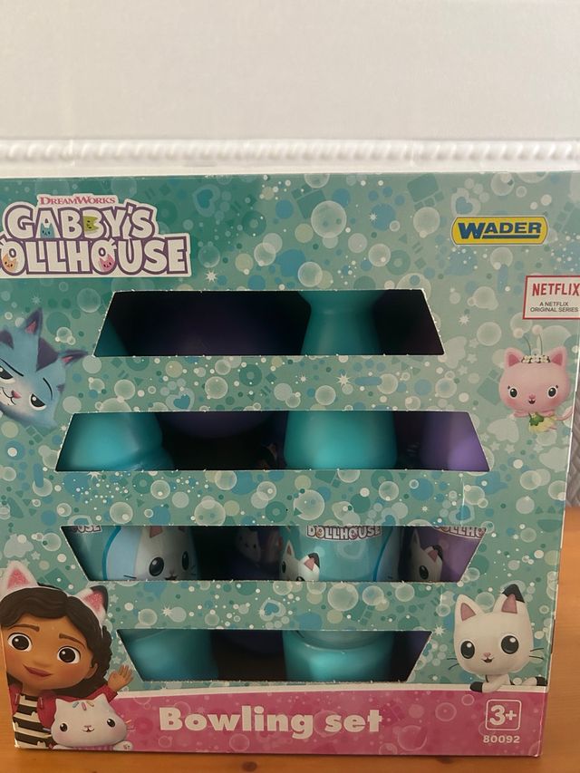 Juego de Bolos Gabby's Dollhouse NUEVO