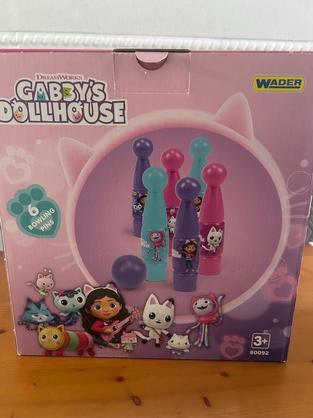 Juego de Bolos Gabby's Dollhouse NUEVO