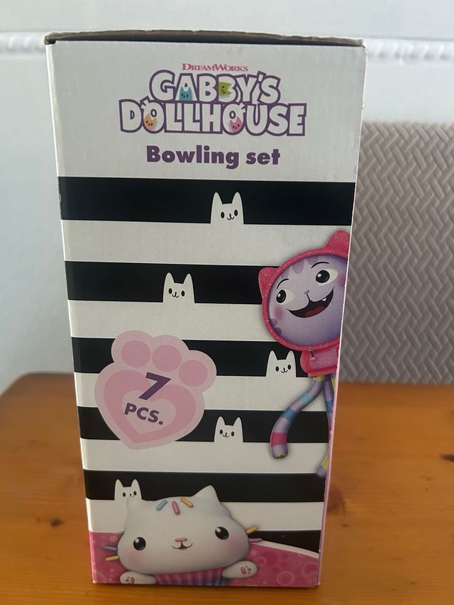 Juego de Bolos Gabby's Dollhouse NUEVO