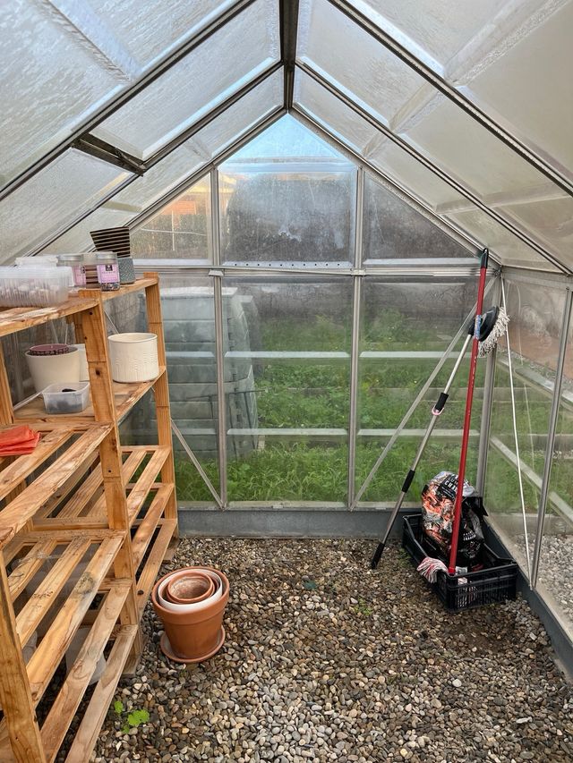 Invernadero de jardín