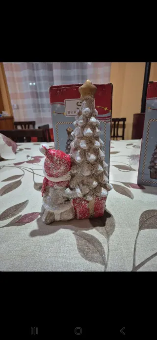Decorazione natalizia Suprema albero e pupazzo
