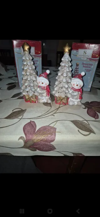 Decorazione natalizia Suprema albero e pupazzo