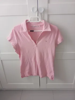 Polo rosa Tommy Hilfiger Talla M
