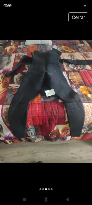 Traje de neopreno negro